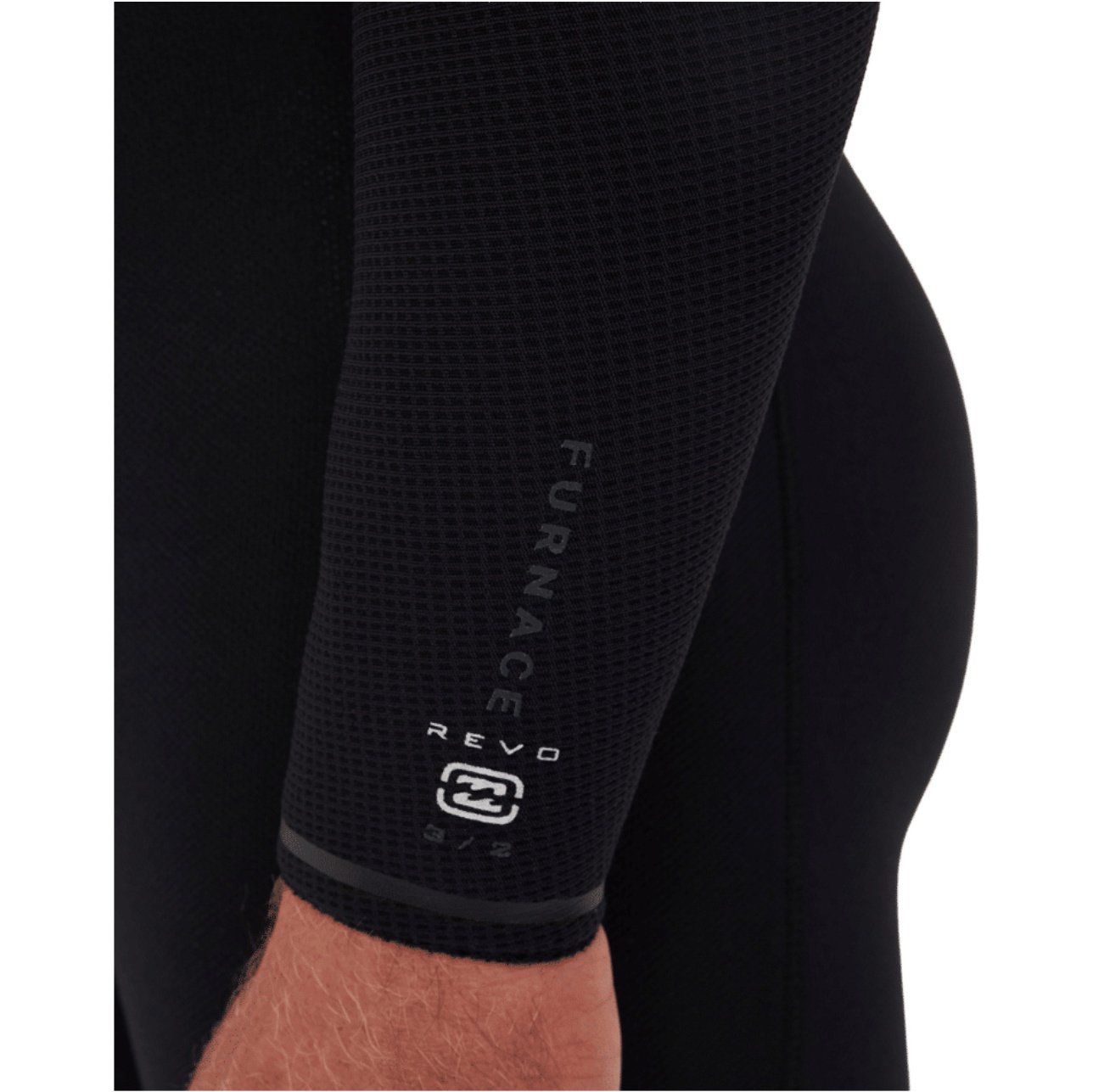 2026 Billabong Mens Furnace Revo 5/4mm Chest Zip Wetsuit ABYW100279 - Black